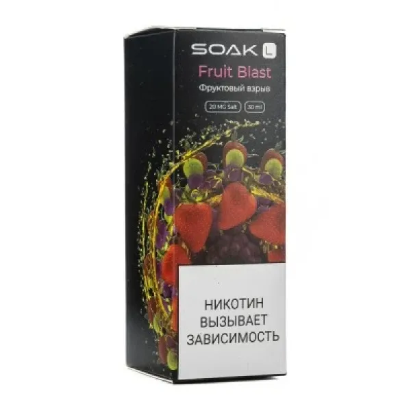 Жидкость SOAK L Fruit Blast 30 мл в Сочи