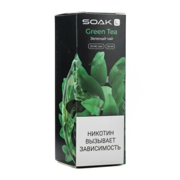 Жидкость SOAK L Green Tea 30 мл в Сочи