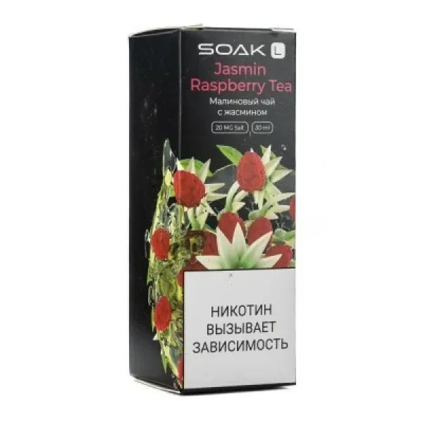 Жидкость SOAK L Jasmin Raspberry Tea 30 мл в Сочи