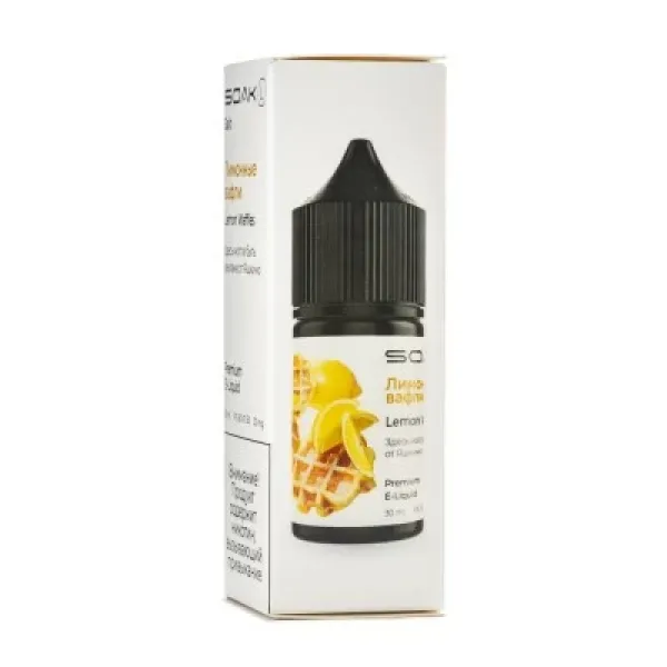 Жидкость SOAK L Lemon Waffles 30 мл в Сочи