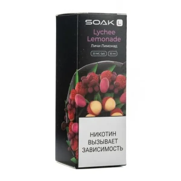 Жидкость SOAK L Lychee Lemonade 30 мл в Сочи