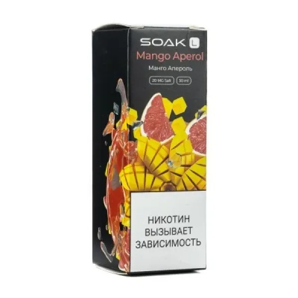 Жидкость SOAK L Mango Aperol 30 мл в Сочи