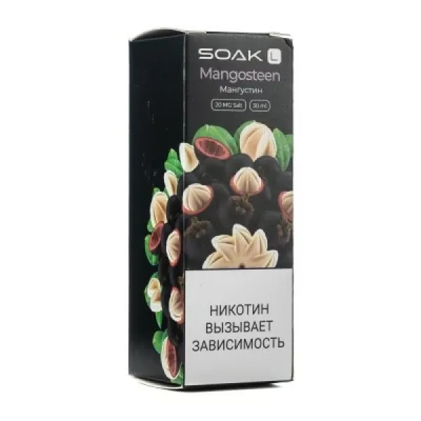 Жидкость SOAK L Mangosteen 30 мл в Сочи