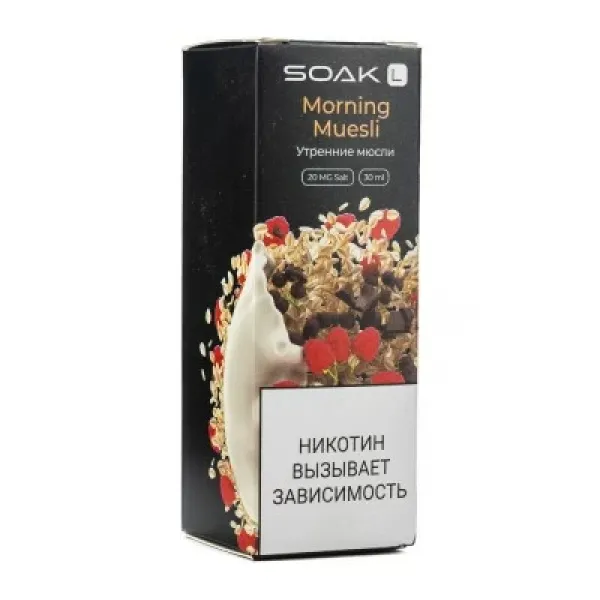 Жидкость SOAK L Morning Muesli 30 мл в Сочи