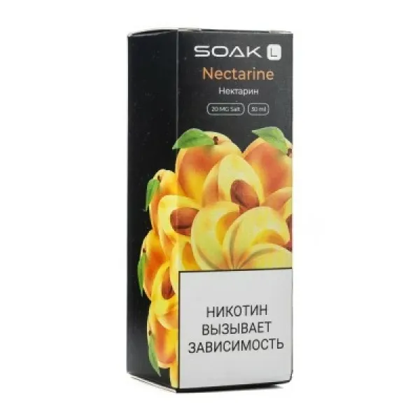 Жидкость SOAK L Nectarine 30 мл в Сочи