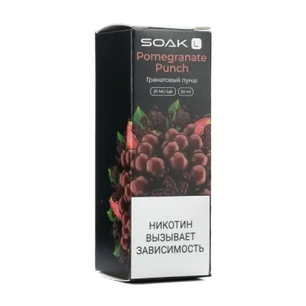 Жидкость SOAK L Pomegranate Punch 30 мл в Сочи