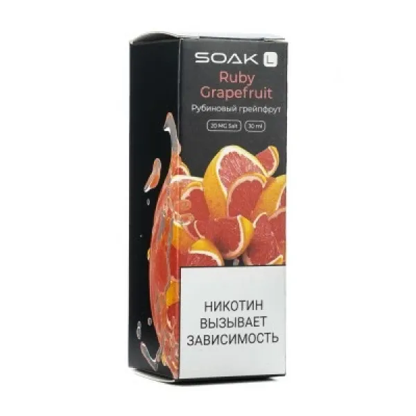 Жидкость SOAK L Ruby Grapefruit 30 мл в Сочи