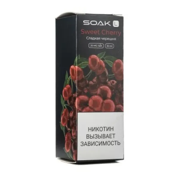 Жидкость SOAK L Sweet Cherry 30 мл в Сочи