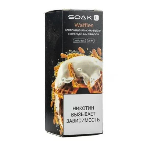 Жидкость SOAK L Waffels 30 мл в Сочи