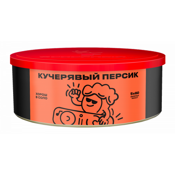 Табак СЕВЕРНЫЙ КУЧЕРЯВЫЙ ПЕРСИК 100 гр в Сочи