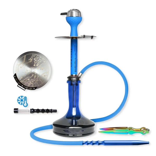 Кальян Seven star TE1 TECHNO Blue 60см в Сочи