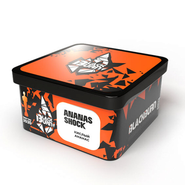 Табак BlackBurn Ananas shock (Кислый ананас) 200 гр в Сочи