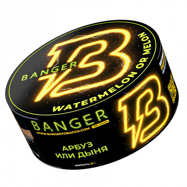 Табак Banger Watermelon or Melon (Арбуз или Дыня) 100 гр в Сочи