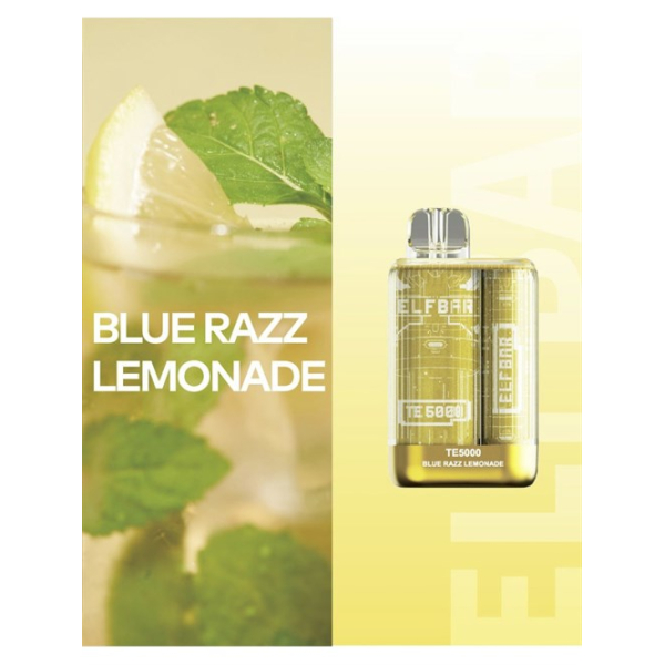 Elfbar TE5000 Blue Razz Lemonade, 5000 тяг в Сочи