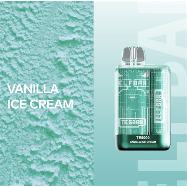 Elfbar TE5000 Vanilla Ice Cream, 5000 тяг в Сочи