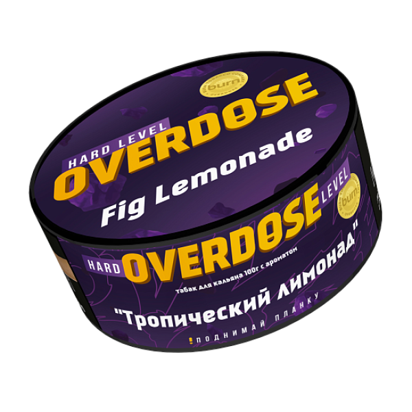 Табак Overdose Fig Lemonade (Тропический лимонад) 100 гр в Сочи