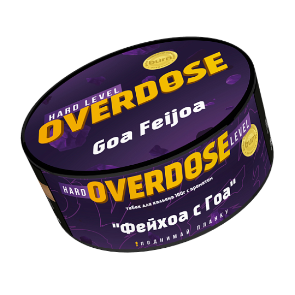 Табак Overdose Goa Feijoa (Фейхоа с Гоа) 100 гр в Сочи