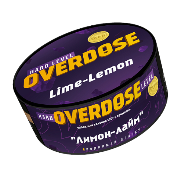 Табак Overdose Lime Lemon (Лимон лайм) 100 гр в Сочи