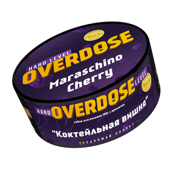 Табак Overdose Maraschino Cherry (Коктейльная вишня) 100 гр в Сочи