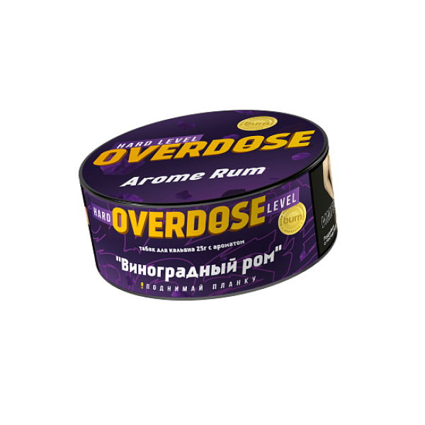 Табак Overdose Aroma Rum (Виноградный ром) 25 гр в Сочи