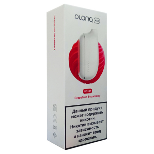 Plonq Max Grapefruit Strawberry 6000 тяг в Сочи