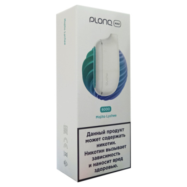 Plonq Max Mojito Lychee 6000 тяг в Сочи
