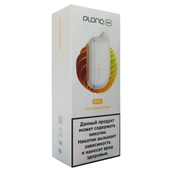 Plonq Max Pina Colada Citrus 6000 тяг в Сочи