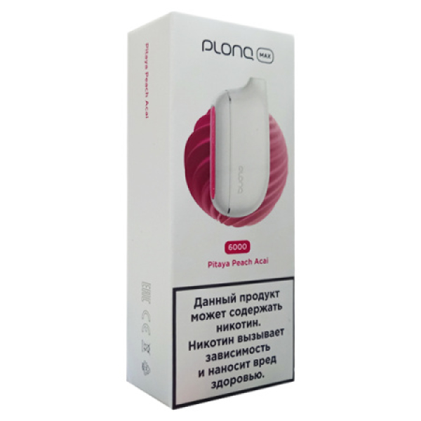 Plonq Max Pitaya Peach Acai 6000 тяг в Сочи