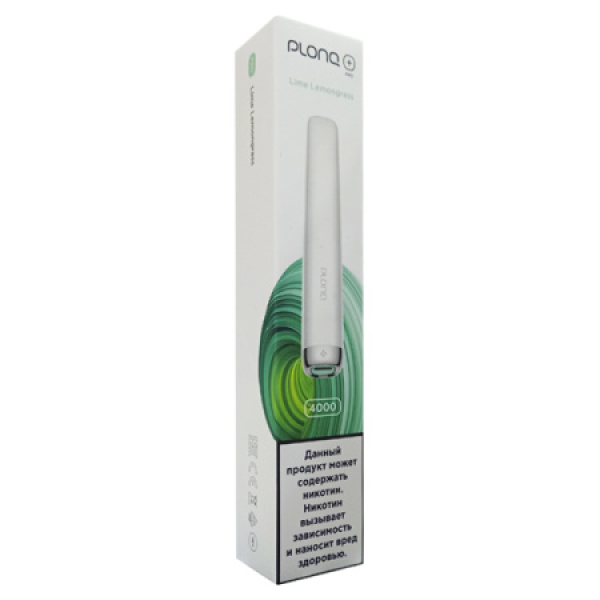 Plonq Plus Pro Lime Lemongrass 4000 тяг в Сочи