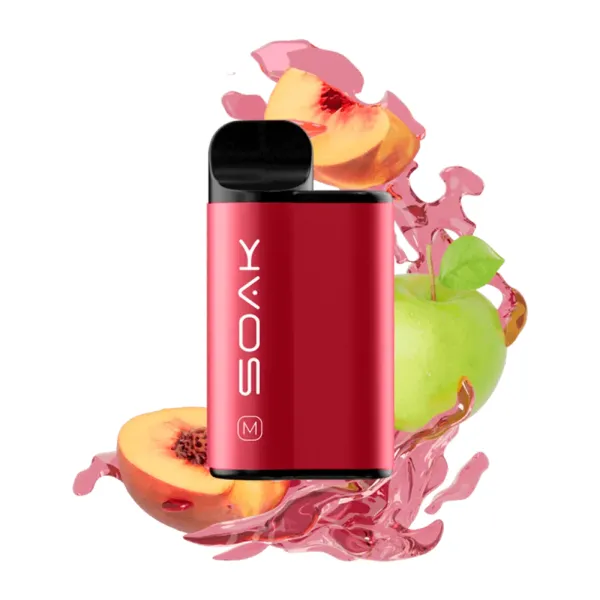 Soak M Apple Peach Bonbon, 4000 тяг в Сочи