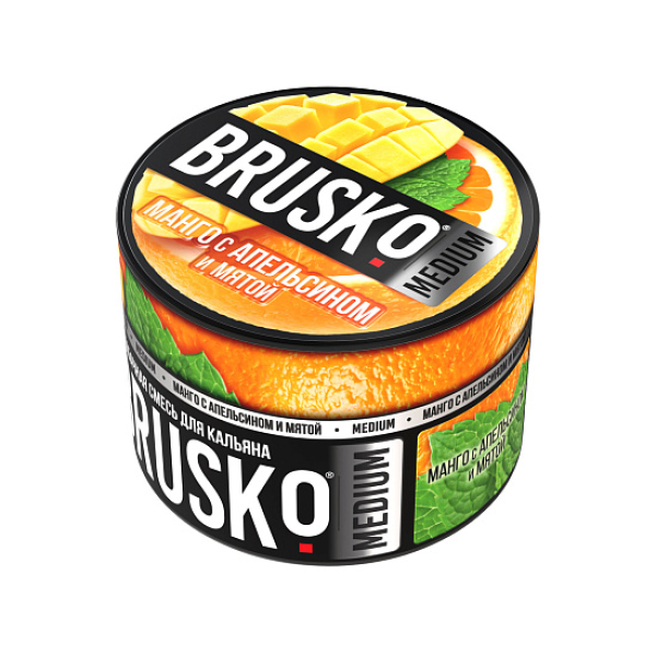 Смесь Brusko Манго с апельсином и мятой 50 гр в Сочи