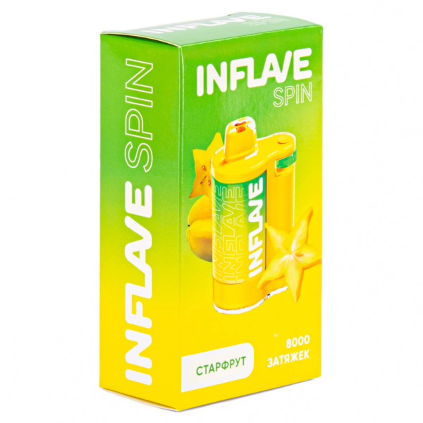 INFLAVE SPIN Старфрут (8000 затяжек) в Сочи