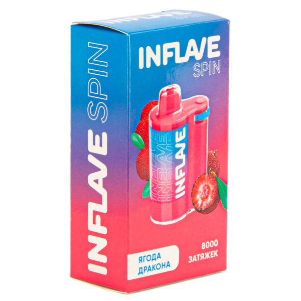 INFLAVE SPIN Ягода Дракона (8000 затяжек) в Сочи