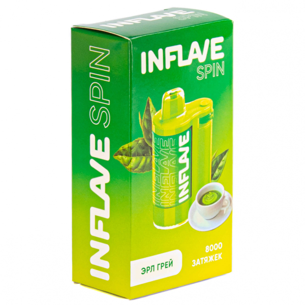 INFLAVE SPIN Эрл Грей (8000 затяжек) в Сочи