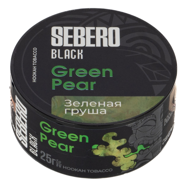 Табак Sebero Black Green Pear  25 грамм в Сочи