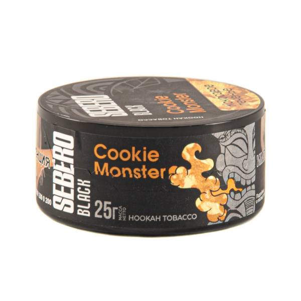 Табак Sebero Black Cookie Monster  25 грамм в Сочи