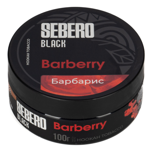 Табак Sebero Black Barberry  100 грамм в Сочи