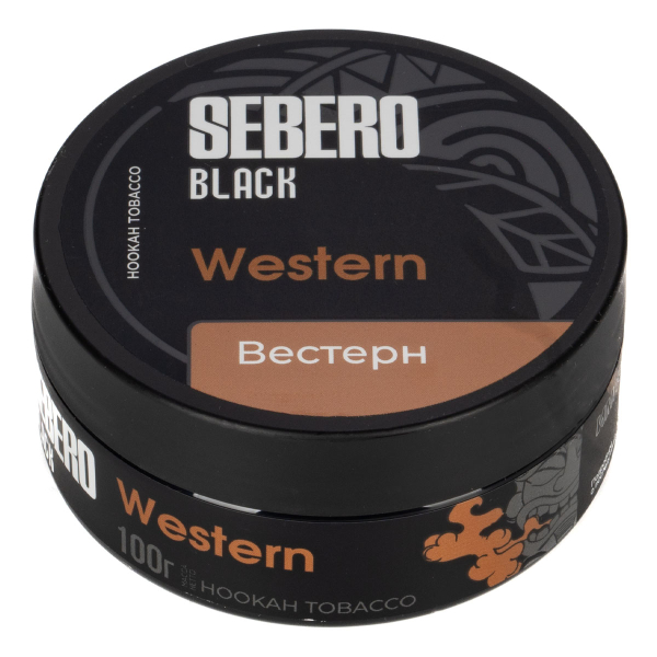 Табак Sebero Black Western  100 грамм в Сочи