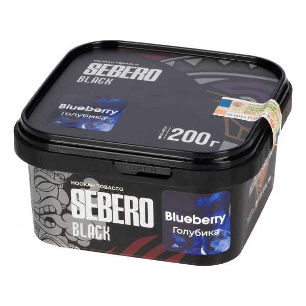 Табак Sebero Black Blueberry  200 грамм в Сочи