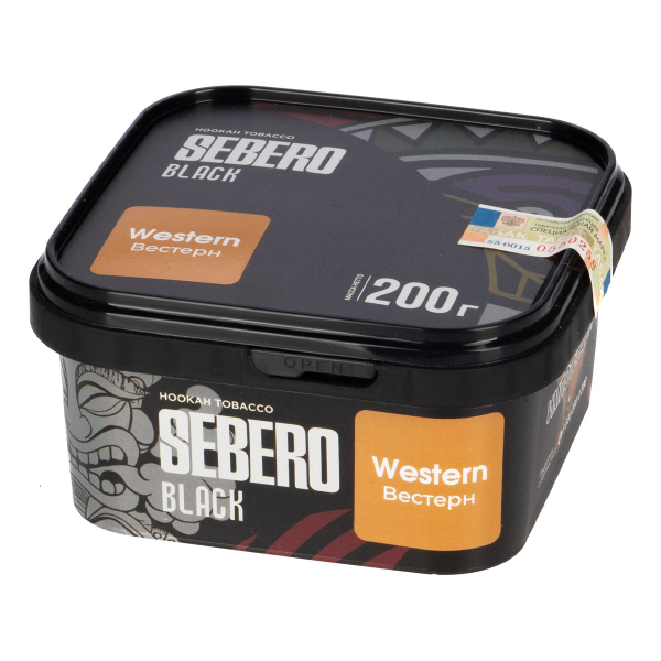 Табак Sebero Black Western  200 грамм в Сочи