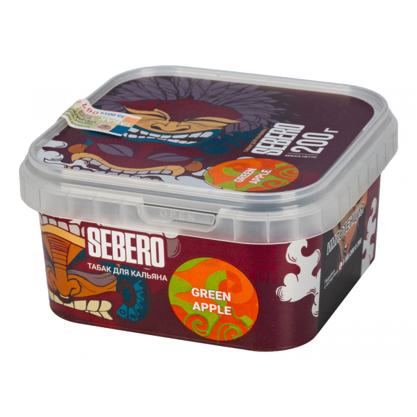 Табак Sebero Green apple  200 грамм в Сочи
