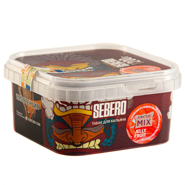 Табак Sebero Arctic Mix Jelly fruit  200 грамм в Сочи