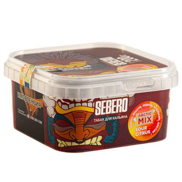 Табак Sebero Arctic Mix Sour citrus  200 грамм в Сочи