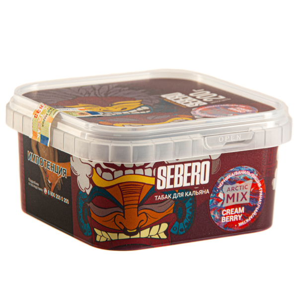 Табак Sebero Arctic Mix Cream berry  200 грамм в Сочи