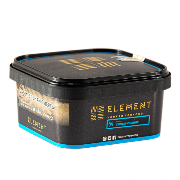 Табак Element ВОДА Choco-orange  200 грамм в Сочи