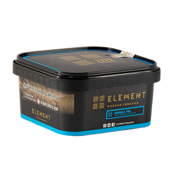 Табак Element ВОДА Masala tea  200 грамм в Сочи
