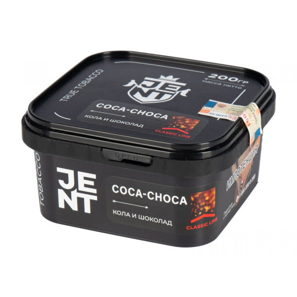 Табак JENT Coca Choca (Кола и шоколад)  200 грамм в Сочи