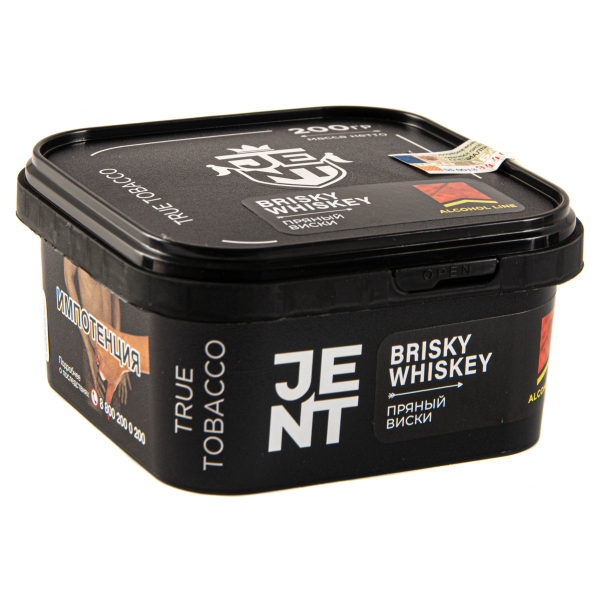 Табак JENT Brisky Whiskey (Пряный виски)  200 грамм в Сочи
