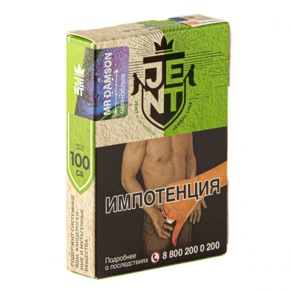 Табак JENT Mr Damson (Чернослив)  100 грамм в Сочи