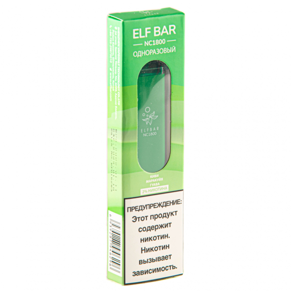 ELF BAR NC Kiwi Passionfruit Guava (1800 затяжек) 20 мг в Сочи